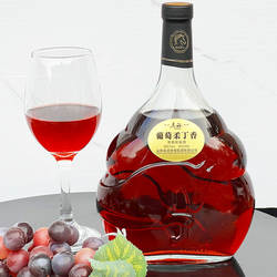山西清徐马裕葡萄酒柔丁香男女甜红酒整箱6瓶装5度900ml省非遗