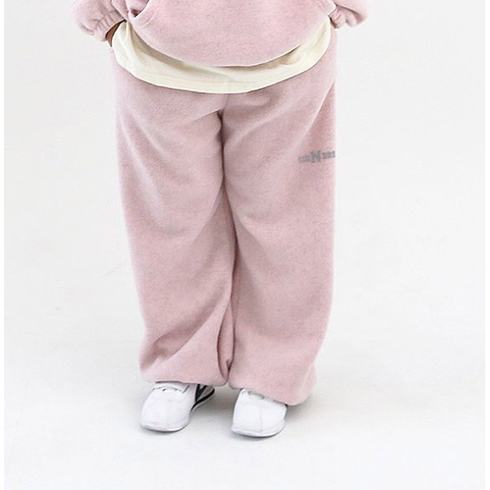 韩国童装代购2025冬季新款12months男女孩时尚中大童百搭收口绒裤