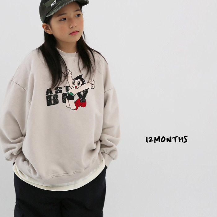 韩国童装代购12months男女孩中大童2025冬款儿童百搭抓绒亲子卫衣