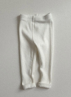 韩国童装代购2025冬新款ATOMEME男女孩宝宝小童百搭儿童打底裤