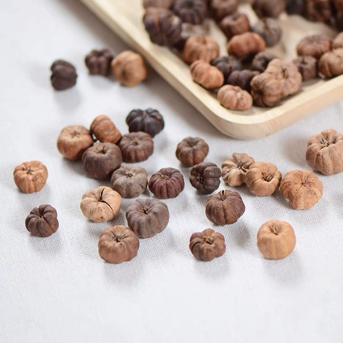 [Маленькая оранжевая тыква] Маленькая высушенная тыква фруктовые шимори - это цветочное кольцо ручной кольцо сухой цветок аромат свеча вечный цветок