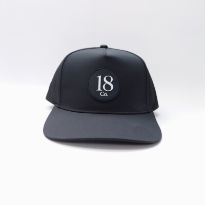 Play18golf Trucker Hat英国高尔夫户外激光孔速干棒球帽防水磁吸