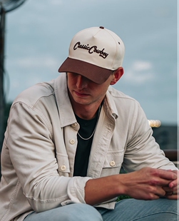 Classic Cowboy snapback 外贸出口美国棒球帽男女同款鸭舌帽防晒