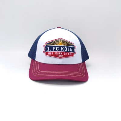 1. FC Köln Trucker hat 德甲科隆足球俱乐部硬顶网帽美式卡车帽