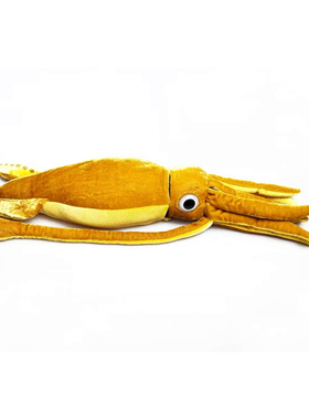 仿真大王乌贼毛绒玩具章鱼公仔 八爪鱼鱿鱼玩偶 海洋动物