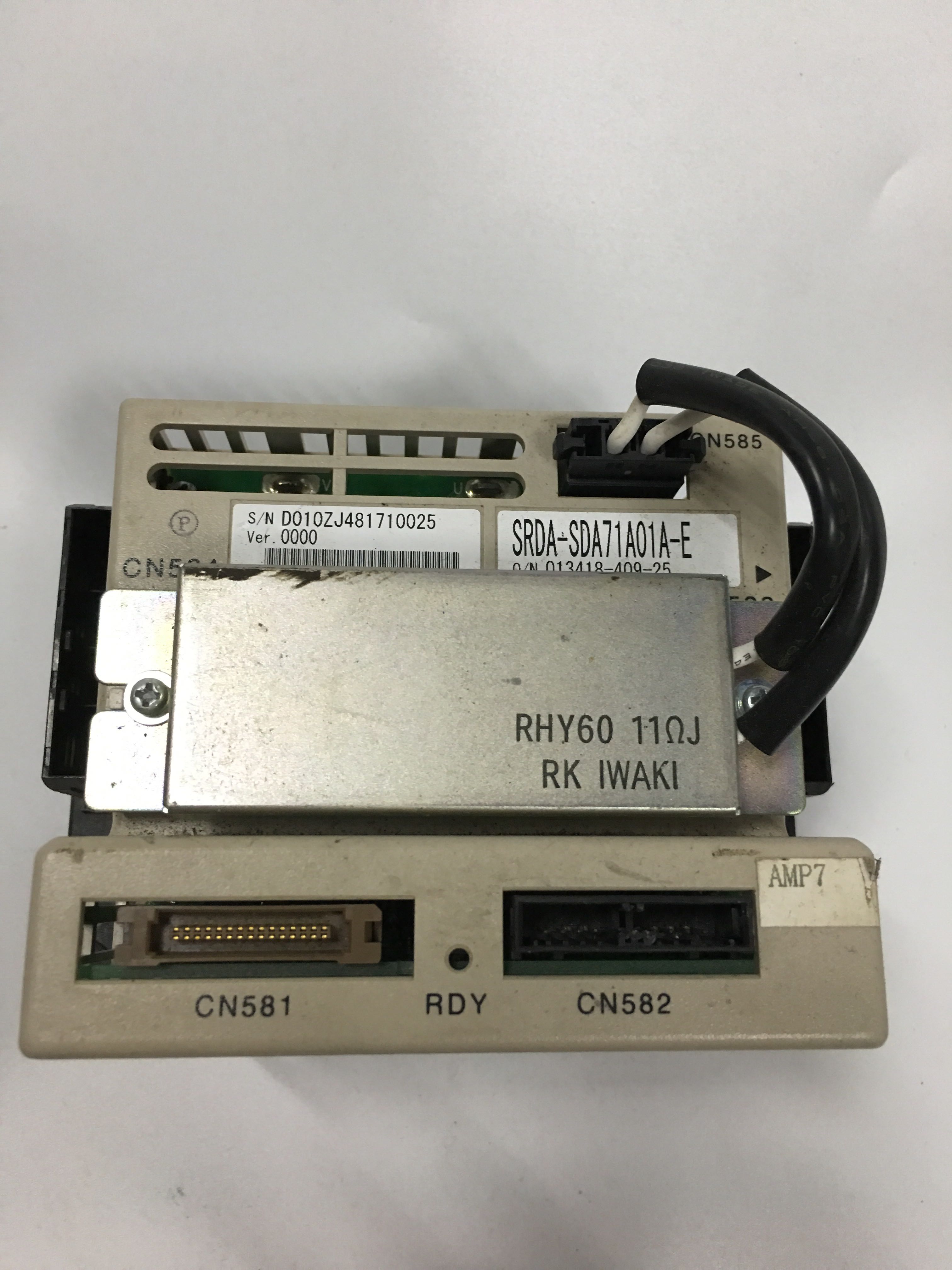 SRDA-SDA71A01A-E 二手安川伺服驱动 机器人配件 拆机包好