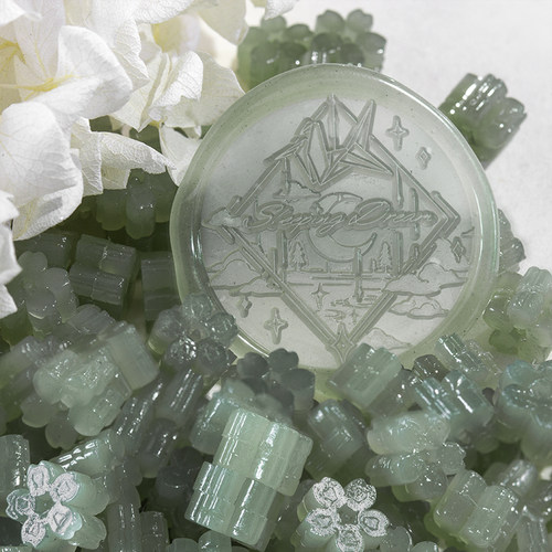 墨下时光半透明玉石质感火漆蜡粒