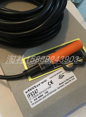 全新IFM易福门接近开关传感器IF5347 IF-3004-BPKG/10M质保一年