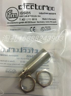 易福门接近开关IG5400 5401 5403 5404 5405 5406 5456 5495 5496
