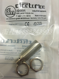 全新原装品质易福门电感式接近开关IG5495 IGB3005-BPKG/US-104