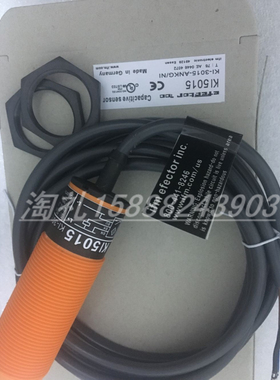 全新易福门电容式接近开关KI0021   KI-2015-BBOA/6M/NI传感器
