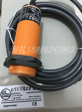 全新易福门电感式接近开关II5376   II-3010-BPKG/6M传感器