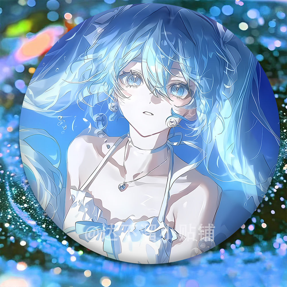 虚拟歌姬初音未来二次元吧唧徽章