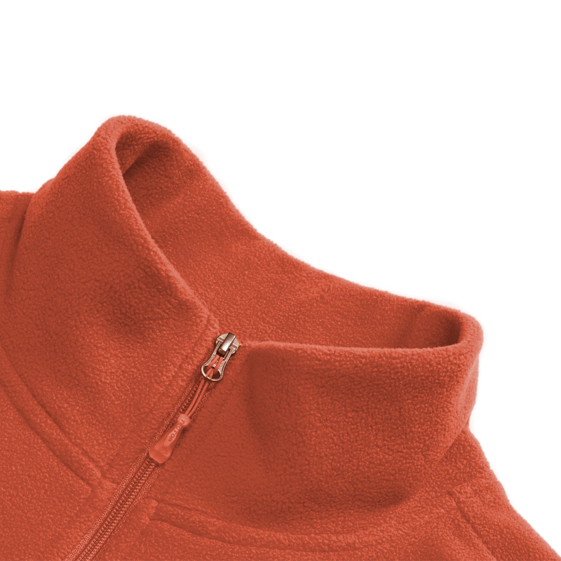 两件98元探拓加厚套头半开衫情侣