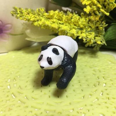 动物来敲门3健达奇趣蛋拆出的小玩具熊猫蜥蜴鳄鱼藏羚羊摆件