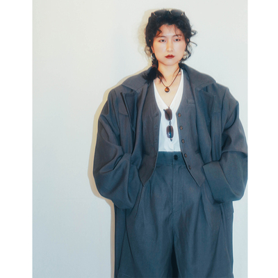 电影垫肩vintage插肩复古