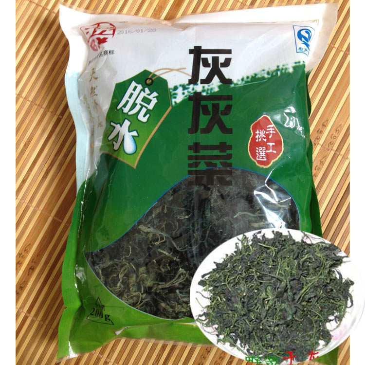 干灰菜200g 灰灰菜灰条野菜凉拌菜干菜脱水蔬菜 陕西安特产