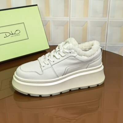 7M82/4CM牛皮清仓撤柜断码处理厚底增高系带时尚百搭女士夏季休闲