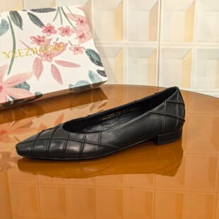 女士鞋 2820 尖头浅口秋季 撤柜清仓处理单鞋 轻职风 2CM牛皮包头断码