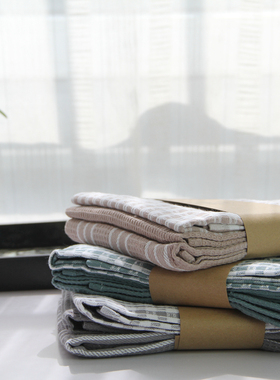 外贸纯棉茶巾Tea Towels厨房巾多用巾 全棉毛巾擦手巾抹布西餐垫
