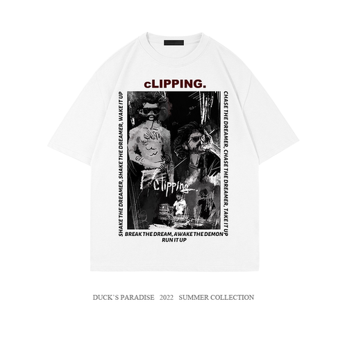 【DD】Clipping乐队衍生 Daveed Diggs 同人纯棉短袖T恤