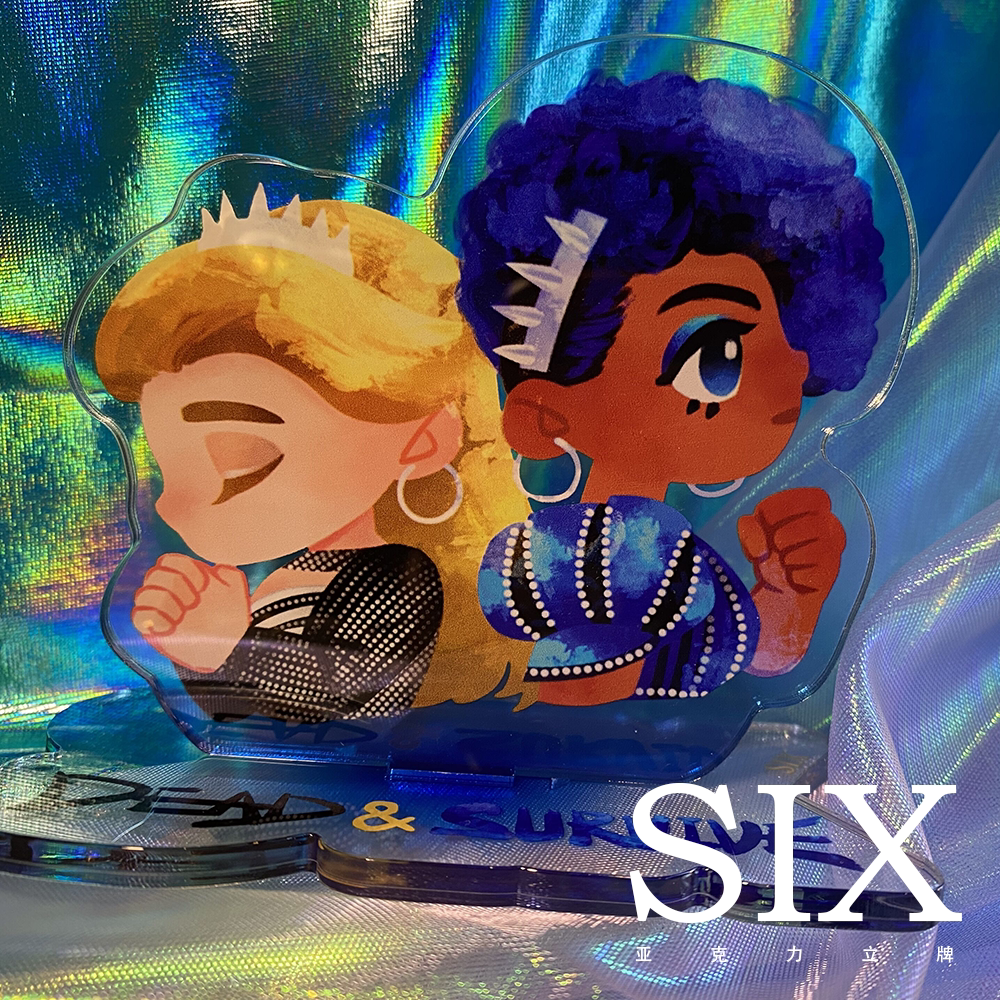 【six】生死组 简西摩 凯瑟琳帕尔 六位皇后 百老汇版 同人立牌