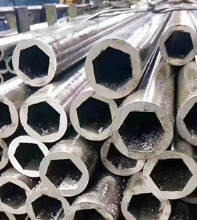 外圆内六角钢管无缝空心异型管实心六角钢棒伸缩外套内钢轴零切