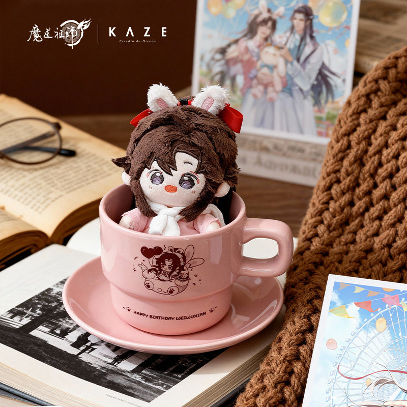 KAZE魔道祖师动画正版周边HAPPY BIRTHDAY系列魏无羡 陶瓷餐具