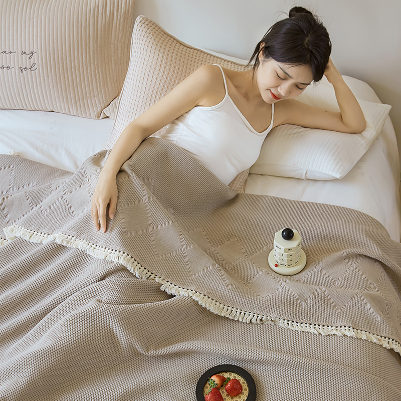 Selahome/西拉之家休闲毯简约