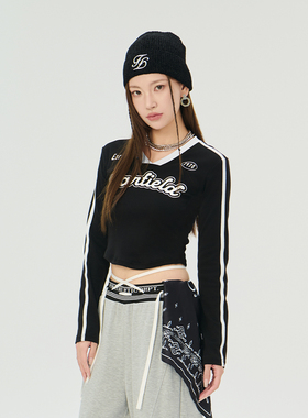 商场同款fun x Garfield 加菲猫联名款时尚运动长袖T恤FGT343A0