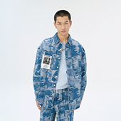 牛仔牛仔衬衫 商场同款 BTC44301N BeenTrill 潮牌时尚 fun