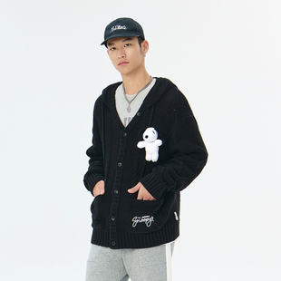 Fun商场同款史努比联名款时尚休闲毛衣外套FDY24301B