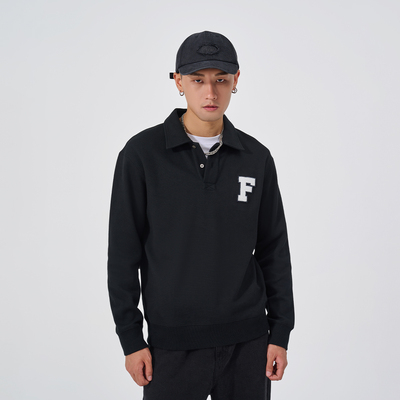 Fun商场同款时尚休闲合体版套头卫衣FMU24404