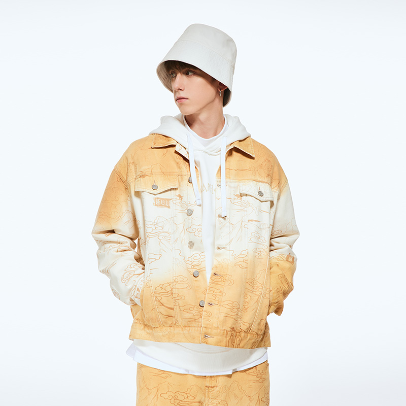 Fun牛仔外套潮酷百搭设计感