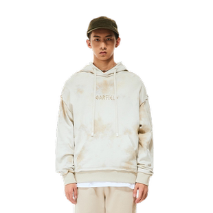 Fun潮牌休闲外套男女款秋冬加菲猫联名卡通印花情侣连帽套头卫衣