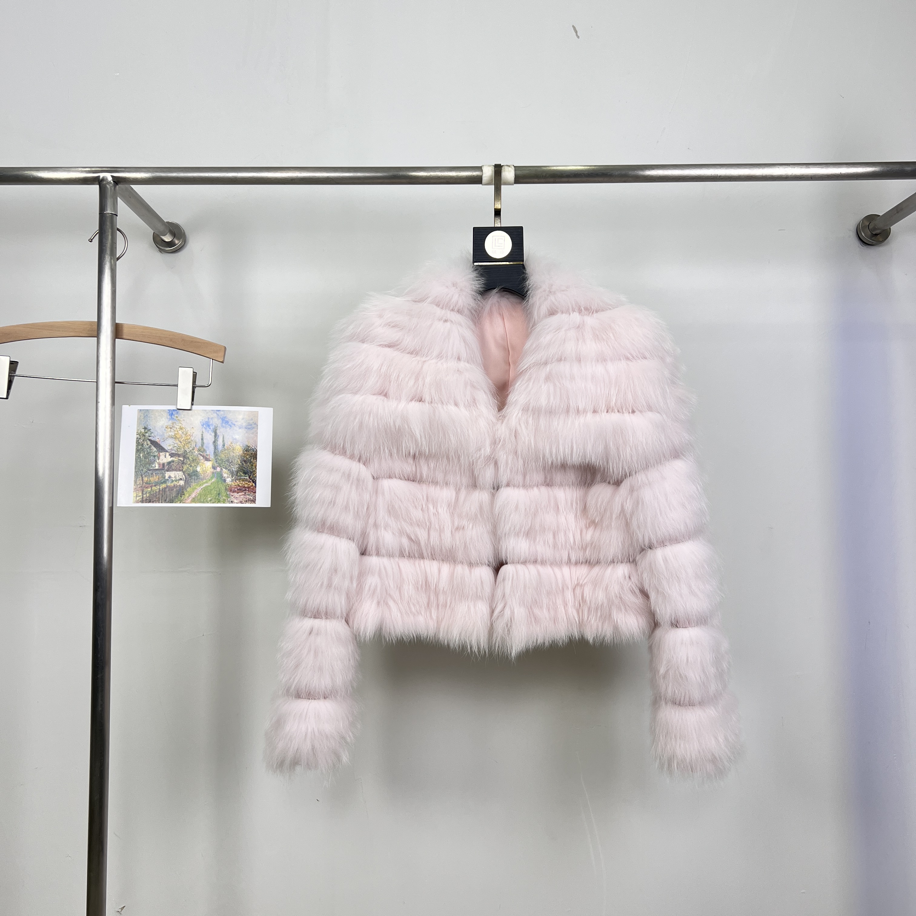 一起设计WER-年轻款气质女神保暖皮草外套（含100狐狸毛）XY003