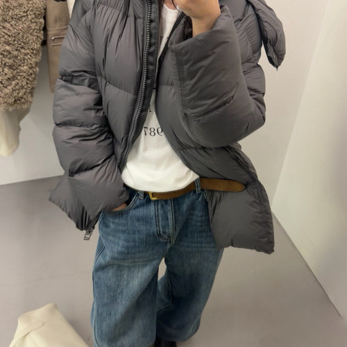 一起连帽保暖羽绒服外套(配可拆卸帽子)(充绒量179g)UA0250