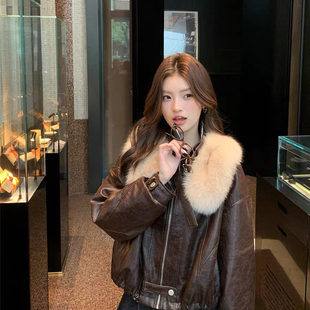 一起毛大毛领保暖羽绒服外套 DXJTZ2503 配可拆卸领袢