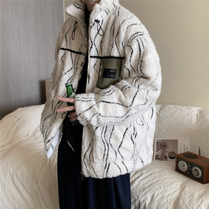 新款超重工羊羔毛外套内夹棉XZ221-2-MY003-P148-控178，女装短外套，星座218