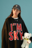 中性风大字母印花卫衣XZ221-2-WY2005-P45-控58，男装卫衣，星座218