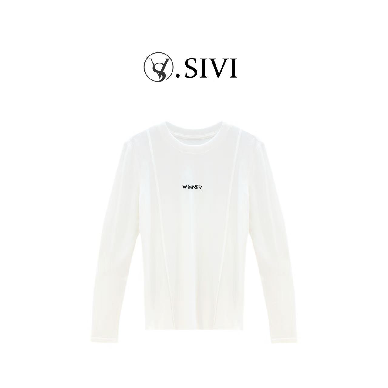 熙薇2025秋冬新款时尚休闲百搭打底上衣H5868