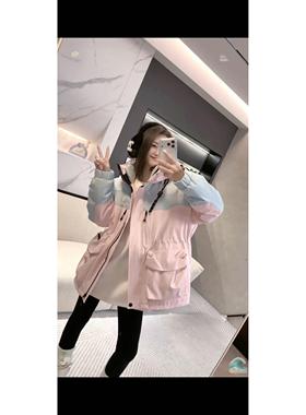 熙薇【​​极光结界】2025冬季新款时尚休闲羽绒冲锋衣外套H6527