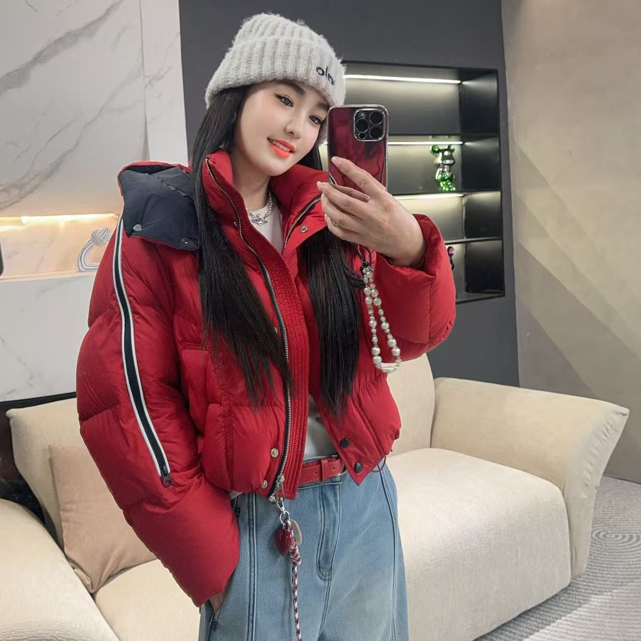 【轻盈有型】2025冬季新款休闲时尚百搭羽绒服外套L5581