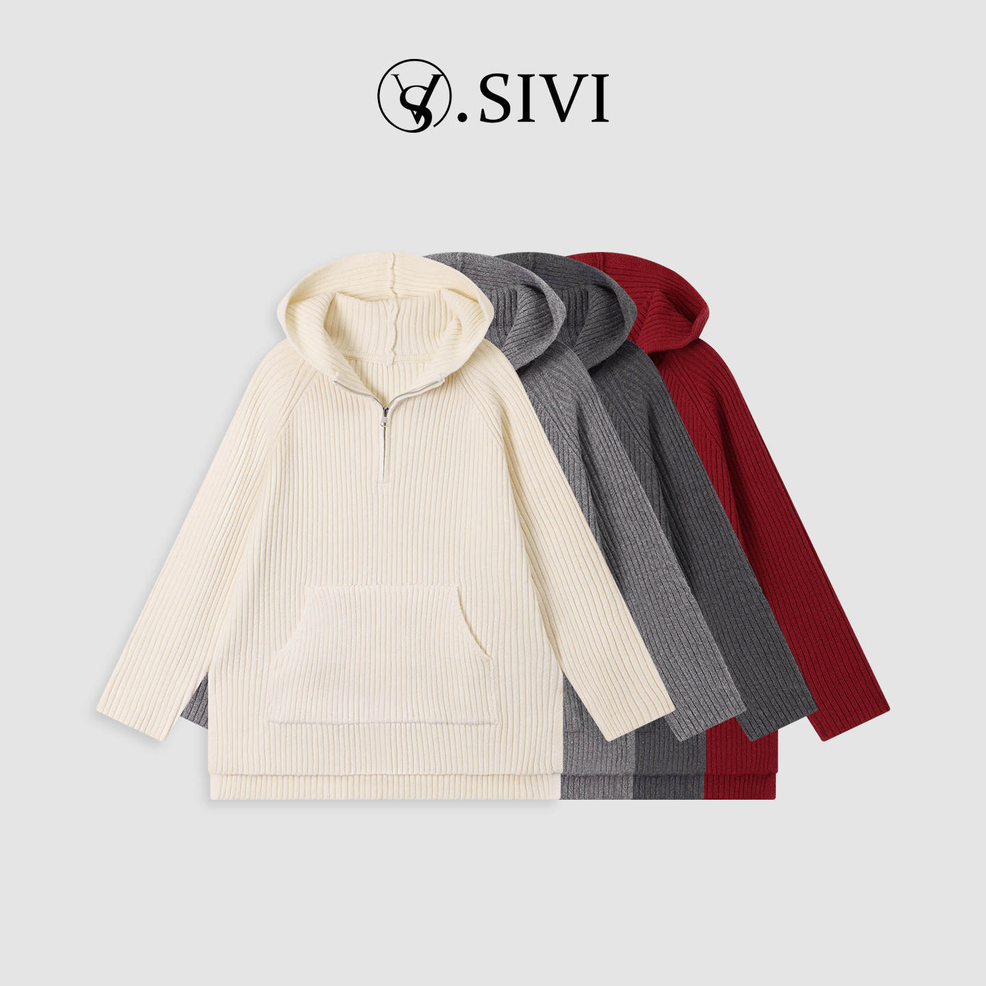 熙薇【假日微醺】2025冬季新款休闲加厚大版羊毛帽衫H6589,女装/女士精品,大码呢大衣,淘宝优惠券,粉丝福利购,淘宝优惠卷