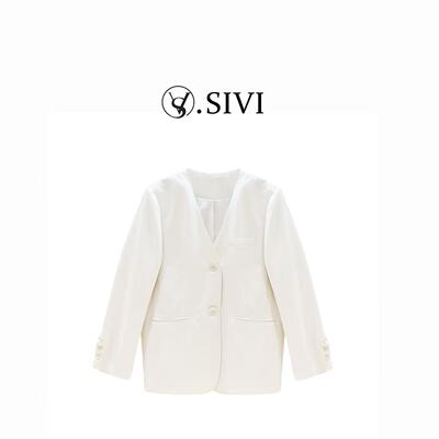 熙薇【云絮西装】醋酸西装外套