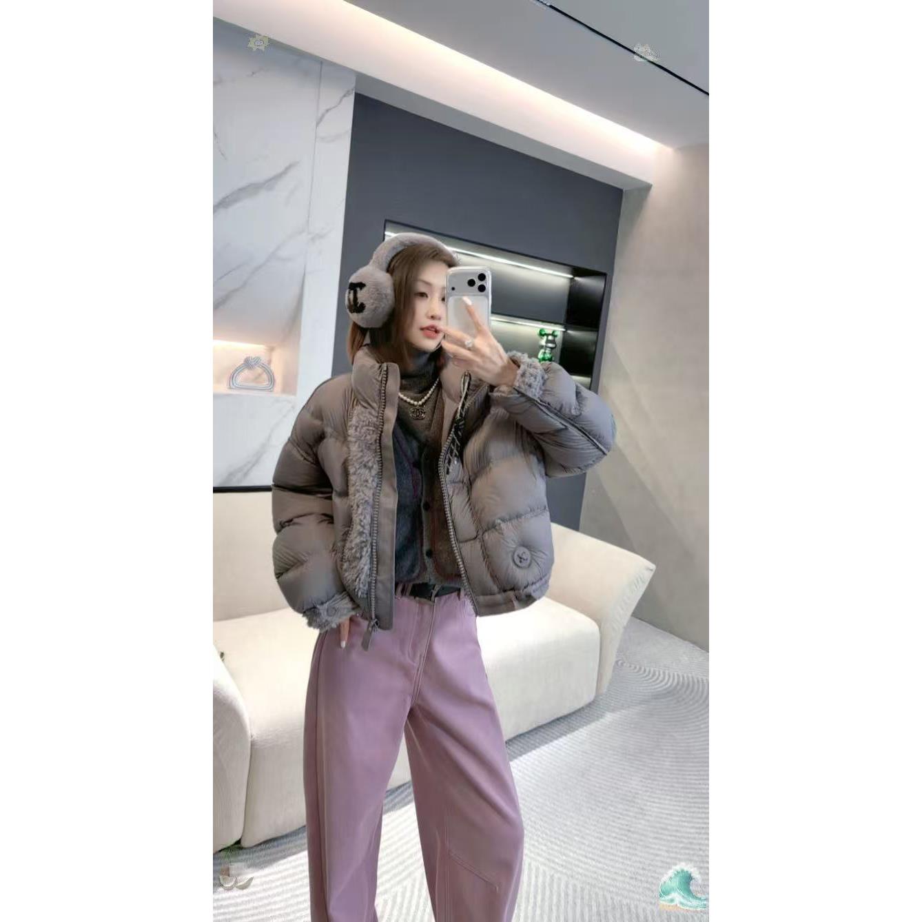 熙薇【泡芙结界】2025冬季新款时尚休闲宽松羽绒服外套H6467