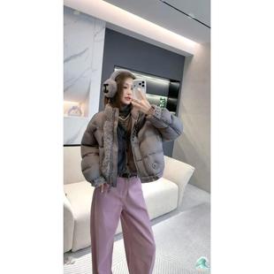 熙薇【泡芙结界】2025冬季新款时尚休闲宽松羽绒服外套H6467