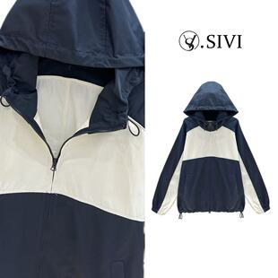 冲锋衣时尚 熙薇 新款 2026春季 休闲外套M2179 旧城烟雨