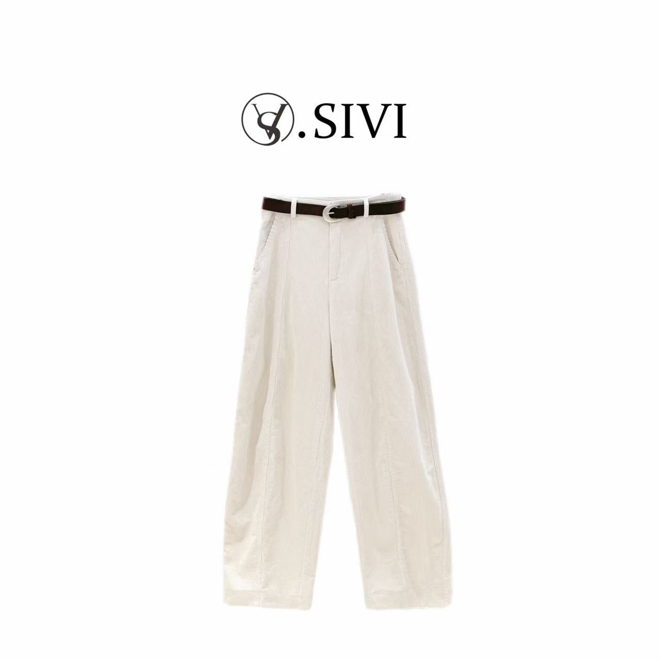 熙薇【云缕轻歌】2025秋季新款时尚显瘦百搭休闲裤H5668