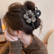 春日花朵蝴蝶结抓夹女AB面鲨鱼夹大号发夹2026新款 高级感盘发头饰